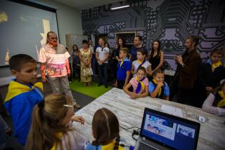 У Кам`янському відкрилася перша школа робототехніки